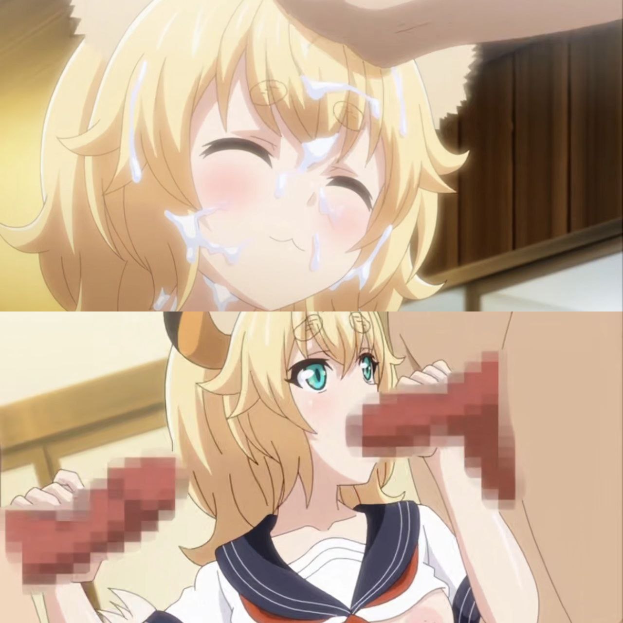 16:20. 🎬 Название: Kitsune Musume no Ecchi na Oyado Гостиница озорной дево...